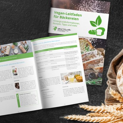 Broschüre »Vegan-Leitfaden für Bäckereien« – DIN A4