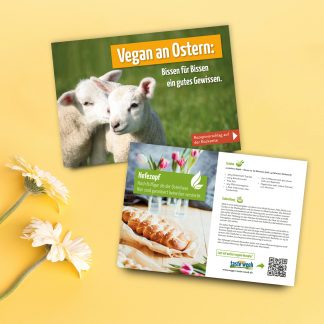 Flyer Vegane Ostern